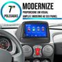 Imagem de Multimídia 7 Polegadas Doblo 2000-2021 Android-Auto MP5 Bluetooth + Moldura