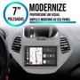 Imagem de Multimídia 7 Polegadas Ka 2015 A 2017 Com Bordo MP5 Android-Auto + Moldura 2 Din