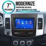 Imagem de Multimídia 7 Polegadas Outlander 2008-2013 Android-Auto MP5 Bluetooth + Moldura