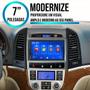 Imagem de Multimídia 7 Polegadas Santa Fé 2006-2012 Android-Auto MP5 Bluetooth + Moldura