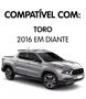 Imagem de Multimídia 9" Polegadas Fiat Toro Espelhamento USB Bluetooth + Moldura Painel + Interface Volante + Chicotes + Câmera de Ré