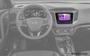 Imagem de Multimídia Hyundai Creta Espelhamento Bluetooth USB SD Card + Interface Volante Mini + Moldura + Chicotes + Câmera Ré