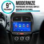 Imagem de Multimídia MP5 Asx 2010-2022 9 Polegadas Android-Auto/CarPlay Bluetooth FM USB