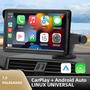 Imagem de Multimídia Player Automotivo 7 Polegadas com Carplay e Android Auto - Tela Touchscreen, USB e Aux