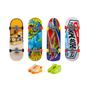 Imagem de Multipack c/ 4 Hot Wheels Skate de Dedo e 2 Tênis - Tony Hawk - Mattel