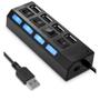 Imagem de Multiplicador Extensão Hub Usb 4 Portas C/ Chave Led Azul