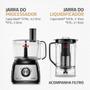 Imagem de Multiprocessador Mondial MPN-01-B 5 em 1 com 1000W Preto