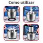 Imagem de Multiprocessador Triturador Inox 2L 110v - Carne, Frutas e Alho