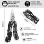 Imagem de Multitool 14 em 1 com Aço Inoxidável e Trava de Segurança