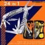 Imagem de Multitool Grand Way 24 em 1 - Alicate, Faca e 11 Bits