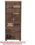 Imagem de Multiuso / Oraganizador Super2 Portas Com Prateleiras Internas Móveis  Com Puxadores em Madeira Cor Canelato