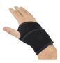 Imagem de Munhequeira Ajustável Neoprene Preto Ortopédico Fitness R43