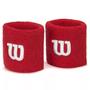 Imagem de Munhequeira Wilson Wristband Logo Vermelho