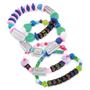 Imagem de My Style Joalheria Multikids Br1117 - Kit De Pulseiras +700 Miçangas Coloridas E Letrinhas Personalizáveis Infantil