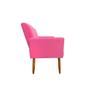 Imagem de Namoradeira Decorativa Malibu 2 Lugares material sintético Rosa Pink