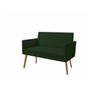 Imagem de Namoradeira Decortiva Larah Suede Verde