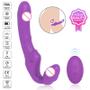 Imagem de Nana S-Hande Vibrador Strapless Controle Remoto 9 Modos de Vibração a Prova D'Água 21,8 x 3,1 cm