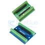 Imagem de Nano V3.0 Controlador Terminal Adaptador Placa De Expansão IO Shield Para Arduino AVR ATMEGA328P