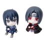 Imagem de Naruto Anime Figuras De Ação 10cm Uzumaki Naruto Kakashi Sasuke Itachi Bonito Q Figurals Modelo