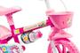 Imagem de Natfor Flower Arro 12 Bicicleta Infantil Feminina Rosa Menina com Rodinhas