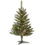 Imagem de National Tree Company Artificial Mini Árvore de Natal, Verde, Abeto Kingswood, Inclui Stand, 3 Pés