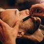 Imagem de Navalha Navalhete para Barbear Barbearia Barbeiro Cabo Plástico Aço Inox