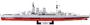 Imagem de Navio de Guerra Britânico HMS Hood - 1/300 Blocos de Montar 2613 Peças - World War II - COBI