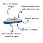 Imagem de Navio Transatlântico Coleção Máquinas Gulliver Embarcação Barco Cruzeiro Em Miniatura Brinquedo Original