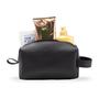 Imagem de Necessaire Bolsa Organizador Mala Viagem Couro Masculina Feminina