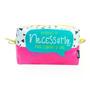 Imagem de NECESSAIRE BOX - FUN COLORS CURTIR O DIA UATT Rosa e Branco