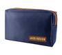 Imagem de Necessaire de Bolsa Masculina Azul/Marrom Jacki Design