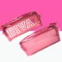 Imagem de Necessaire de Viagem Rosa College Mega Ziper Glitter Diva