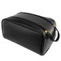 Imagem de Nécessaire Grande/Masculina Feminina /Organizadora Viagem /Bolsa de Mão/Porta Maquiagens PRETO LISO