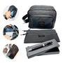 Imagem de Necessaire Kit 3 Peças Masculina Impermeavel Organizador de Bolsa Viagem Caneta Executiva -Apparatos