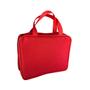 Imagem de Necessaire MALOTE inteira NAILON (tecido) VERMELHA   28x22 com alça