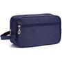 Imagem de Necessaire Moda Casual Com Alça Lateral Organizadora Prática Resistente Multifuncional Couro