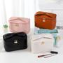 Imagem de Necessaire Organizadora Feminina Portátil Prática Viagem Top