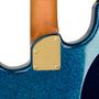 Imagem de Neck Plate Dourado Assimétrico Curvo Para Guitarra e Baixo 4 Parafusos
