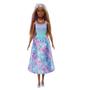 Imagem de Negra Vestido Azul Barbie Princesa - Mattel HRR07-HRR10