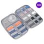 Imagem de NERDCASE, Bolsa de Armazenamento para Pulseiras de SmartWatch, Preto 