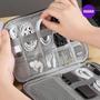 Imagem de NERDCASE, Bolsa de Armazenamento para Pulseiras de SmartWatch, Preto 