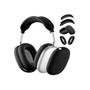 Imagem de NERDCASE, Capa Protetora, Silicone, Compatível com AirPods Max, Preto