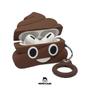 Imagem de NERDCASE, Case, Capa, Capinha Emoji Cocô, Silicone, Compatível com AirPods Pro 1 e 2