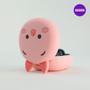 Imagem de  NERDCASE, Case, Capa, Capinha Fofa Leitão, Silicone, Compatível com Galaxy Buds 2, Live, Pro, FE