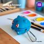 Imagem de NERDCASE, Case, Capa, Capinha Personagem Fofo, Silicone, Compatível com Galaxy Buds 2/Pro/Live/FE