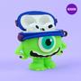 Imagem de NERDCASE, Case, Capa, Capinha Protetora de Personagem Mike, Silicone, Compatível com AirPods 3