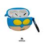 Imagem de NERDCASE, Case, Capa, Capinha Protetora Personagem Azul, Silicone, Compatível AirPods Pro 1 e 2