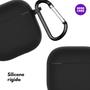 Imagem de NERDCASE, Case, Capa Protetora Silicone Premium, Compatível com AirPods 4, Preta