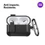 Imagem de NERDCASE, Case Resistente Shockproof, Silicone Preto, Compatível com AirPods Pro