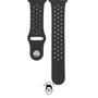 Imagem de NERDCASE, Pulseira com Furos Respirável, Silicone, Compatível com Apple Watch Series 1-9, 38mm/40mm/41mm, Preto